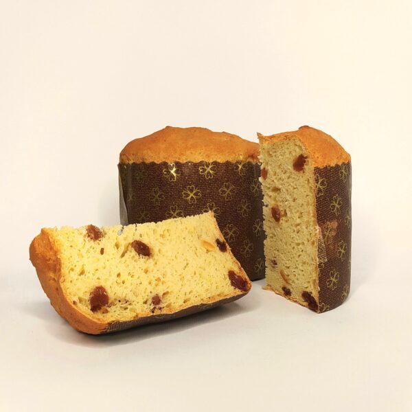 panettone classico tagliato